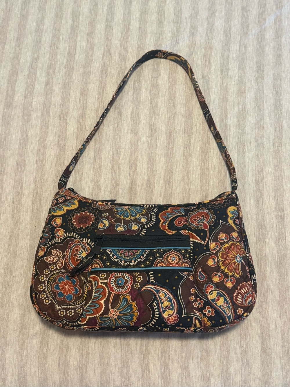 VTG NWOT Retired Vera Bradley Kensington Hobo Bag 2007 🤎✨🪻🌀🍁